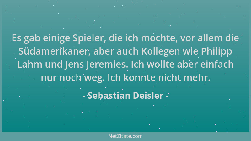 Sebastian Deisler - Es gab einige Spieler, die ich mochte, vor allem die Südamerikaner, aber auch Kollegen wie Philipp Lahm...