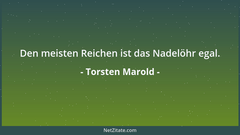 Torsten Marold - Heute eine Delikatesse, morgen eine Plage....