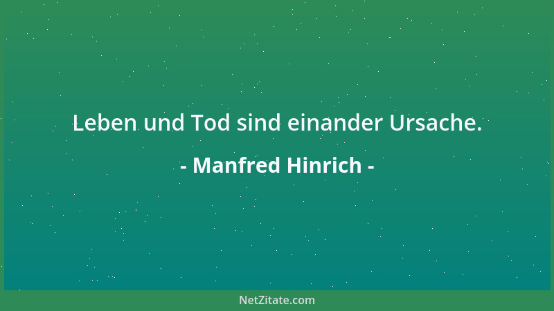 Manfred Hinrich - Bewußtsein und Sein wirken zuweilen wunderlich aufeinander ein....