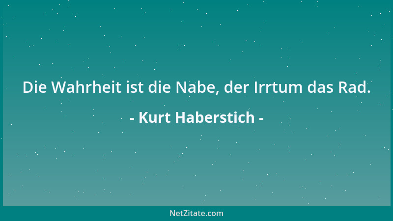Kurt Haberstich - Wenn Politiker sagen würden, was sie zu sagen haben, und nicht, was sie sagen sollten, wären sie keine ri...