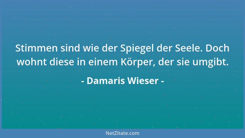 Damaris Wieser - Wir laufen durch die Zeit, um uns selbst zu finden. Und stehen wir vor dem Ziel, ist es nicht immer das, w...