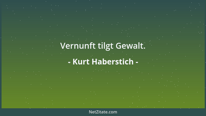 Kurt Haberstich - Wer andere reinwäscht, dem kann es dreckig gehen....