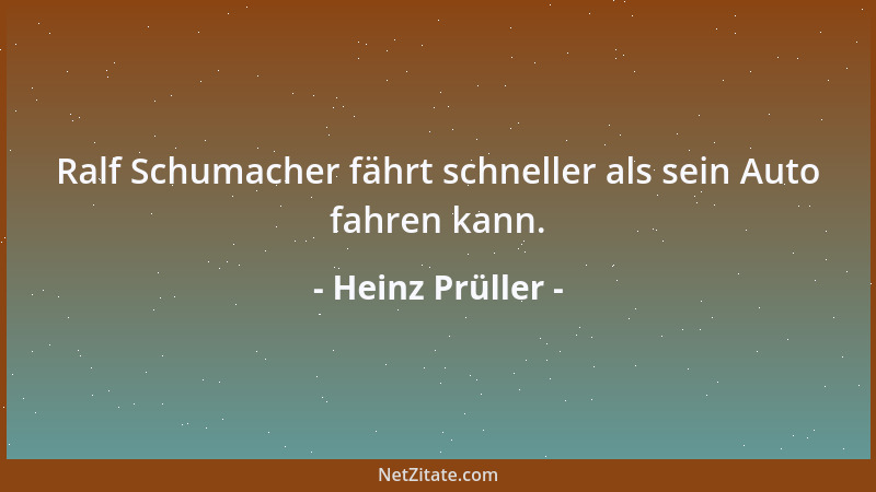 Heinz Prüller - Ralf Schumacher fährt schneller als sein Auto fahren kann....