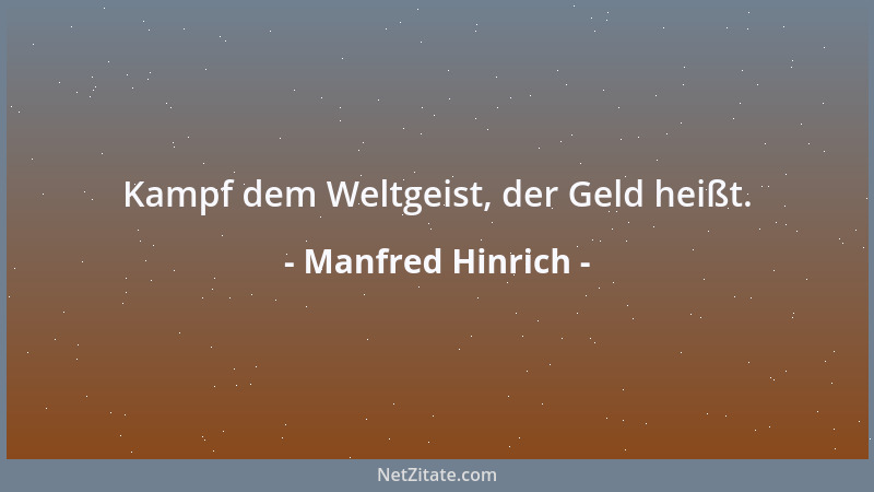 Manfred Hinrich - Dunkles trifft das Auge anders....