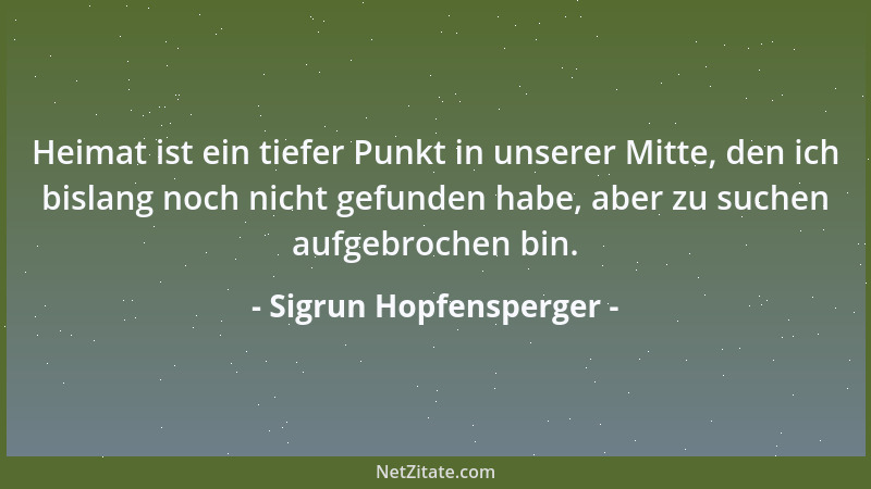 Sigrun Hopfensperger - Gedankensprünge sind unkontrollierte Gehirnakrobatik....