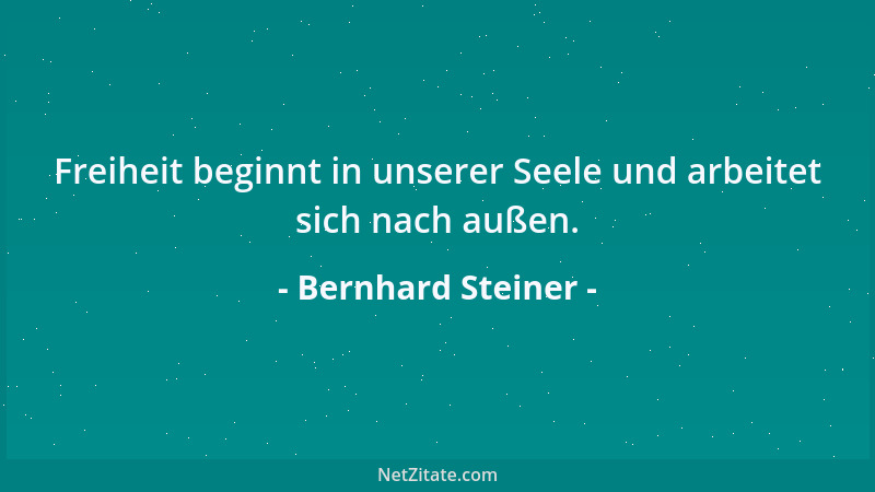 Bernhard Steiner - Diplomatie ist ein Spiel der gegenseitigen Täuschung....