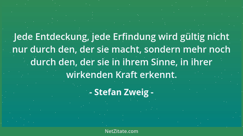 Stefan Zweig - ... was haben wir nicht gesehen, nicht gelitten, nicht miterlebt?...