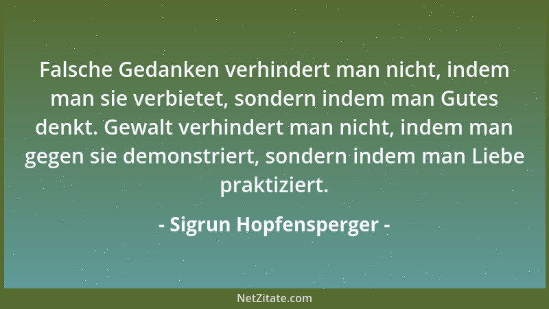 Sigrun Hopfensperger - Was sind eigentlich die vielzitierten Träume, die wir leben sollen? Sie sind keine Luftschlösser, so...