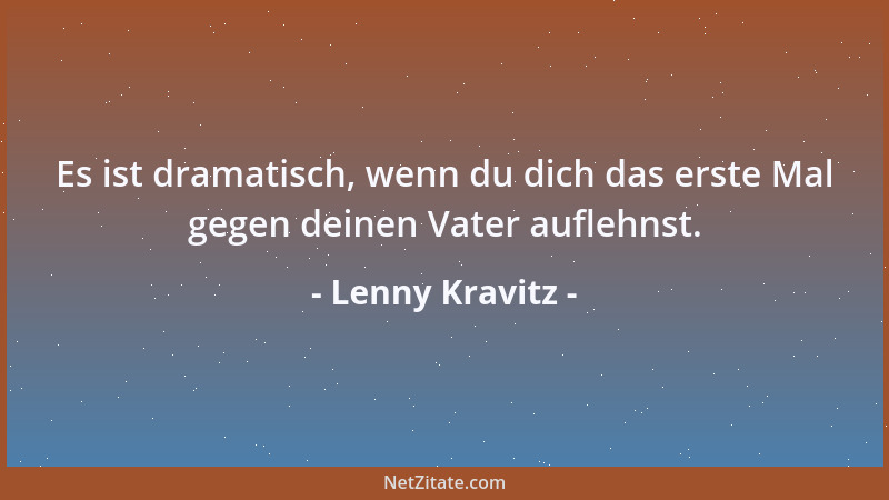 Lenny Kravitz - In meiner Umgebung ist die Beleuchtung sehr wichtig....