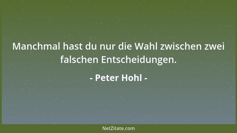 Peter Hohl - Auch ein Wandel der Sprichwörter kann ein Zeitalter kennzeichnen. Früher sagte man  "Eile mit Weile ". Heute hei...