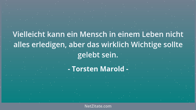 Torsten Marold - Die größten Kulturen sind aus Vielfalt entstanden und an Einfalt zugrunde gegangen....