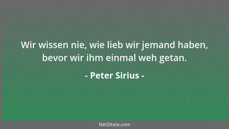 Peter Sirius - Die Spatzen pfeifen von den Dächern, was sich kein Mensch offen zu sagen traut....
