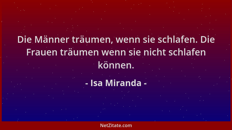 Isa Miranda - Die Männer träumen, wenn sie schlafen. Die Frauen träumen wenn sie nicht schlafen können....