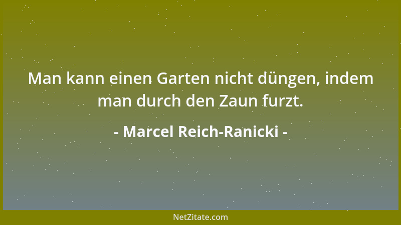 Marcel Reich-Ranicki - Die Kritik muss der Literatur dienen, nicht umgekehrt....