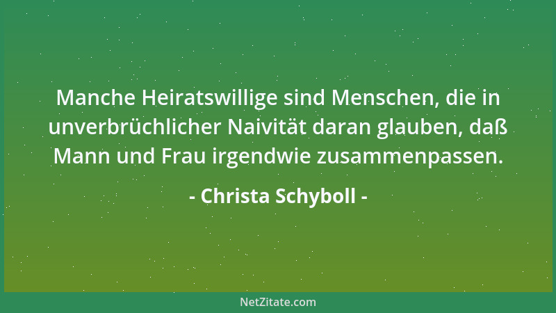 Christa Schyboll - Warum nur empfinde ich das systolische Pochen im Herzen eines langsam atmenden Waldes so gleichgeschalte...