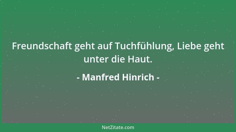 Manfred Hinrich - Keine Arbeit strengt so an wie keine Arbeit....