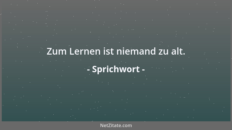 Sprichwort - Mit Gold beweist man seine Unschuld am besten....