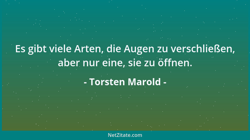 Torsten Marold - Stillstand: Wer vermag ihn zu ertragen?...