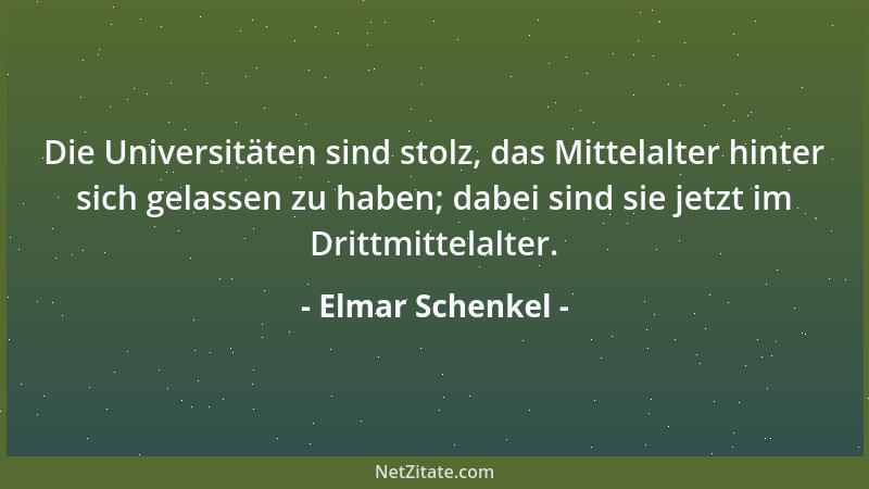 Elmar Schenkel - Das Wiederlesen des einst Geschriebenen (welche Überraschungen einen da erwarten!) simuliert den Blick der...
