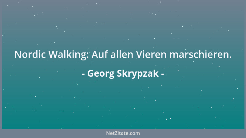 Georg Skrypzak - Wenn Trauer, Melancholie oder Angst eine bestimmte lyrischer Qualität erreichen, sind sie sehr erfolgreich...