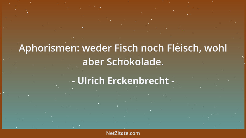 Ulrich Erckenbrecht - Der Vergleich hinkt, geht aber gerade noch....