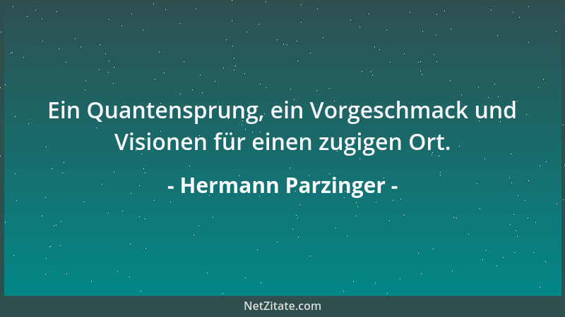Hermann Parzinger - Ein Quantensprung, ein Vorgeschmack und Visionen für einen zugigen Ort....