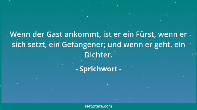 Sprichwort - Die Strafe zu fürchten ist der beste Weg, ihr zu entgehen....