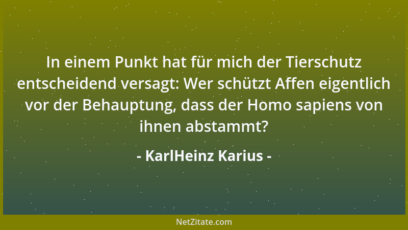 KarlHeinz Karius - Kaum bist du geboren, beginnen die Probleme. Wenn du Glück hast, kommst du mit zwei blauen Augen davon....