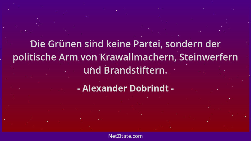 Alexander Dobrindt - Die Grünen sind keine Partei, sondern der politische Arm von Krawallmachern, Steinwerfern und Brandsti...