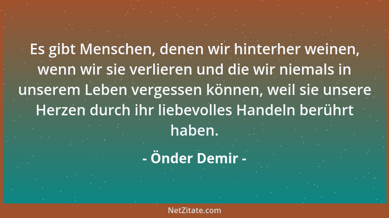 Önder Demir - Alles ist eins im Kosmos, nur der menschliche Verstand teilt alles in Namen und Klassen....