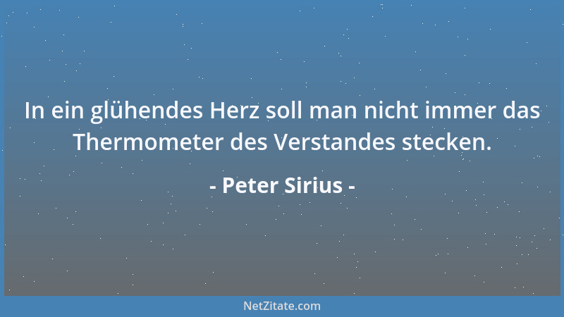 Peter Sirius - Coterie (Klüngel) führt leicht zur Koterei....