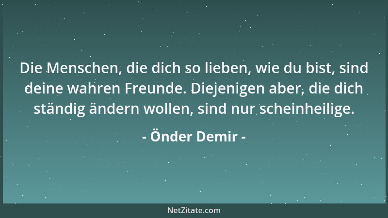 Önder Demir - Hoffnung ist das Grundprinzip unseres Lebens....