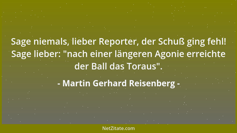 Martin Gerhard Reisenberg - Ein liebendes Herz schlägt niemals unlustig....