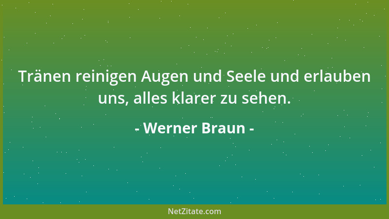 Werner Braun - Gerade das, was wir am meisten vergessen wollen, ist oft am schwierigsten zu vergessen....
