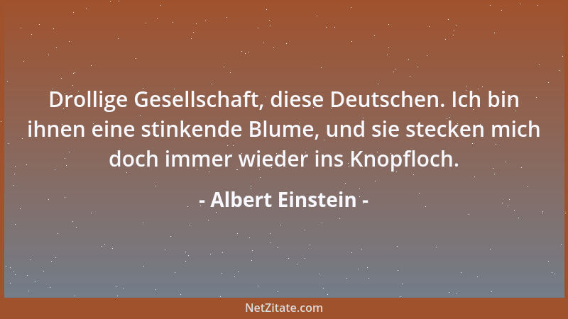 Albert Einstein - Ist nicht die ganze Philosophie wie in Honig geschrieben? Wenn man hinsieht, sieht alles wunderbar aus, w...