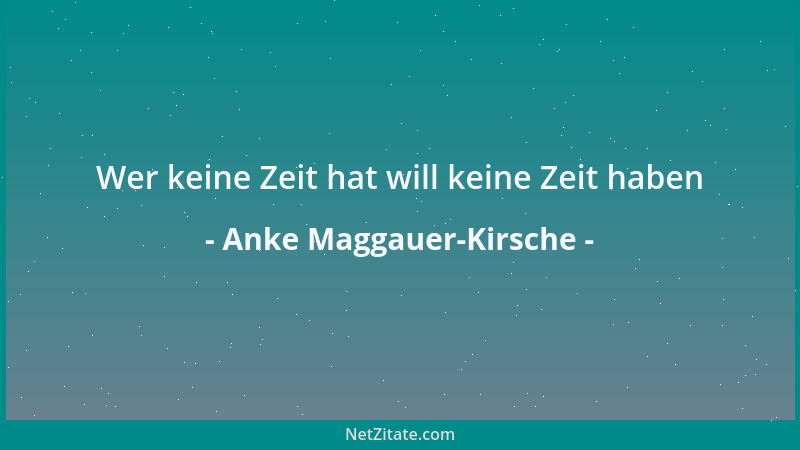 Anke Maggauer-Kirsche - Ein einziger Versuch von der Macht genügt, um süchtig zu werden...