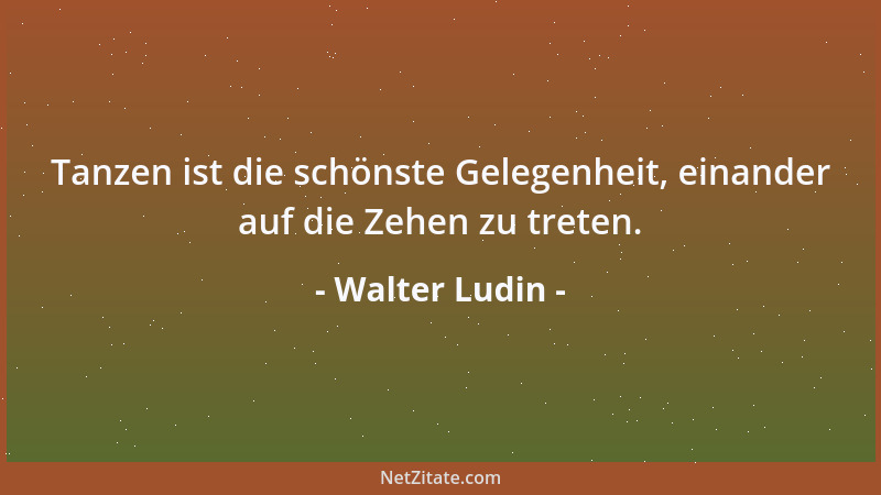 Walter Ludin - Nichts tun kann der größte Fehler sein....