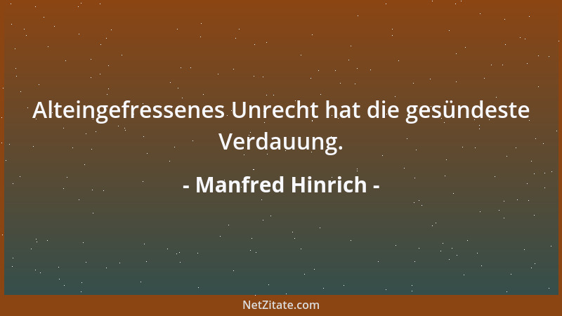 Manfred Hinrich - Feinde werden beim Erfinden von Waffen miterfunden....