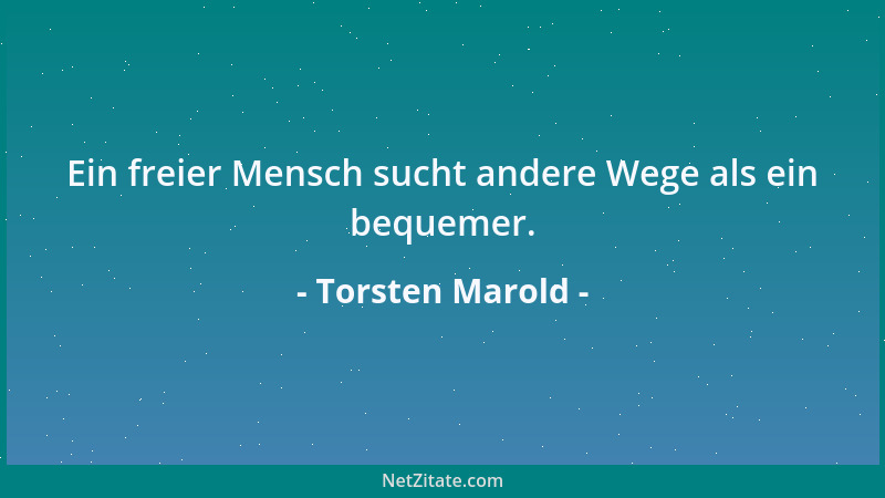 Torsten Marold - Jeder hat das Recht, zu versagen....
