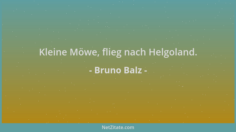 Bruno Balz - Kleine Möwe, flieg nach Helgoland....