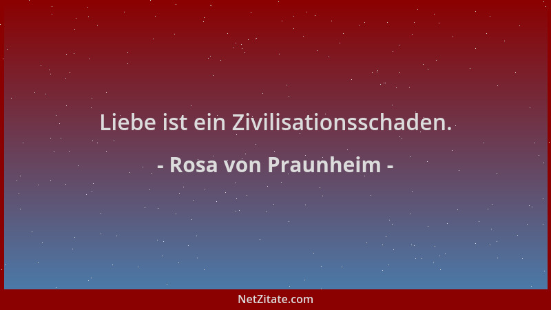 Rosa von Praunheim - Liebe ist ein Zivilisationsschaden....