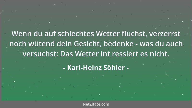 Karl-Heinz Söhler - Was ich verwundert immer sah: Die Menschen sagen fröhlich  'ja ' und meistens ernst verbissen  'nein '. Das...