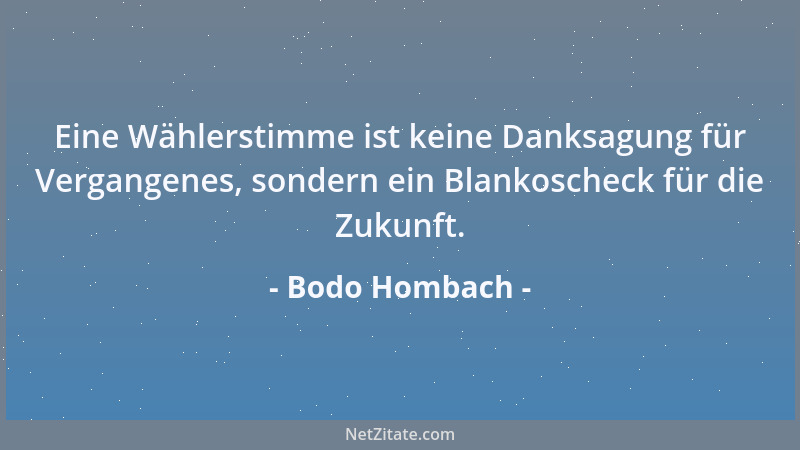 Bodo Hombach - Der Schäuble ist nun wirklich die Medienerscheinung, die er Schröder immer vorwirft: nur Fassade. Keine Spur...