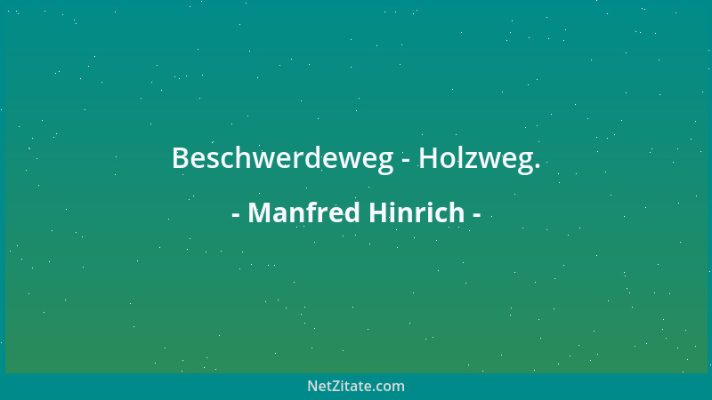 Manfred Hinrich - Manche können nur in goldnen Särgen tot sein....