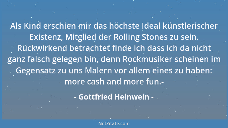 Gottfried Helnwein - Von Donald Duck habe ich mehr gelernt als in all den Schulen, in denen ich war....