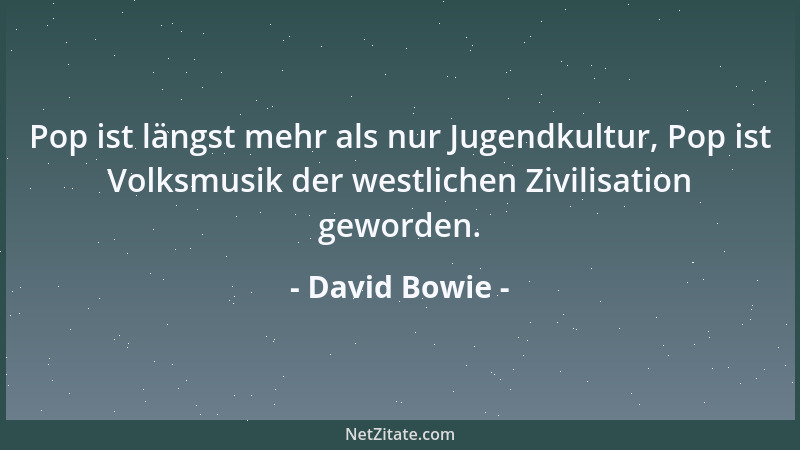 David Bowie - Die Musikindustrie wird in sich zusammenbrechen, davon bin ich überzeugt....