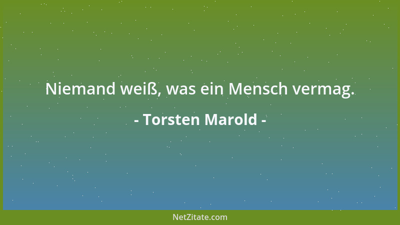 Torsten Marold - Wer die Leere umschließt, gibt ihr eine Form....