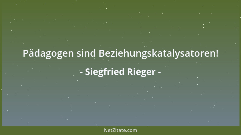 Siegfried Rieger - Gebrauchte Scheuklappen zu verschenken!...