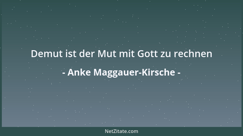 Anke Maggauer-Kirsche - Wenn jeder sein eigenes Süppchen kochen will wird bald nichts mehr in den Töpfen sein...