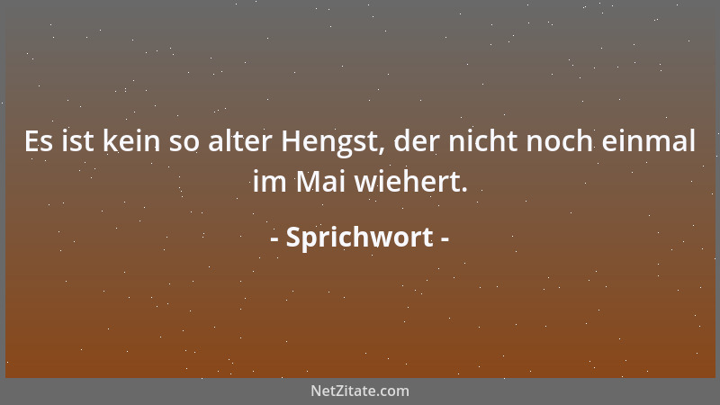 Sprichwort - Der Kaufmann tut nichts umsonst....
